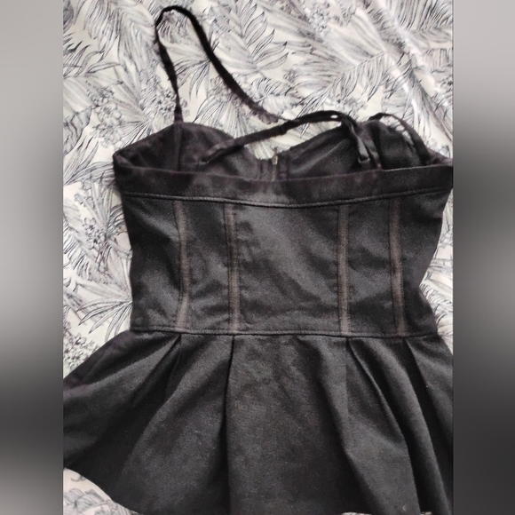 Bebe Corset Peplum Top - Picture 4 of 8